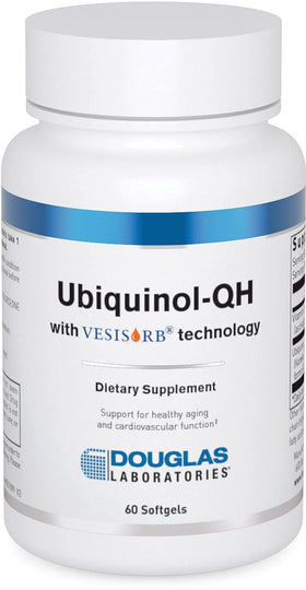 Douglas Laboratories Ubiquinol-QH 60 gélules vue de l'emballage avant