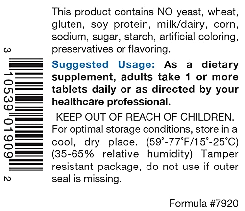 Douglas Laboratories Vitamine C 1000 mg côté droit