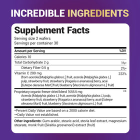 Dr. Berg - comparaison des doses de vitamine C