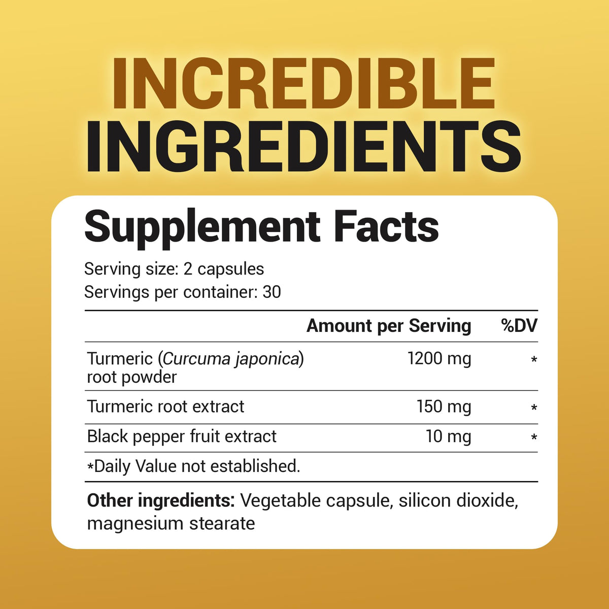 Dr. Berg Complément Alimentaire Curcuma 1350 mg, capsules sur une table