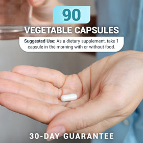 Dr. Berg Complément Alimentaire Iode 200 mcg - capsules sur une table