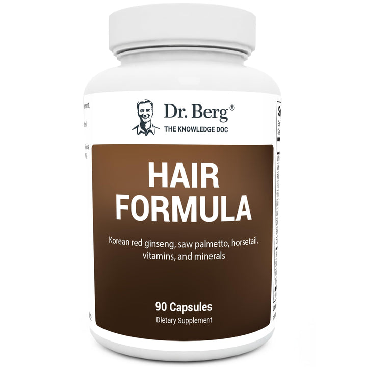 Dr. Berg Compléments Alimentaires Cheveux, Peau & Ongles 90 Capsules vue avant