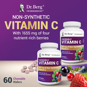 Dr. Berg Complexe de Vitamine C - wafer en gros plan