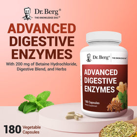 Dr. Berg Enzymes Avancées avec ingrédients naturels