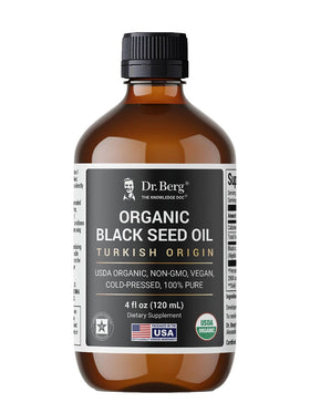 Dr. Berg Huile de Graines Noires 120 ml bouteille en verre