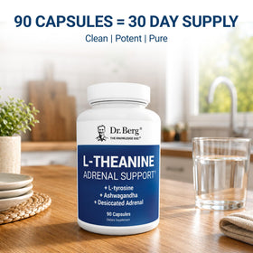 Dr. Berg L-Theanine 600 mg avec des ingrédients naturels