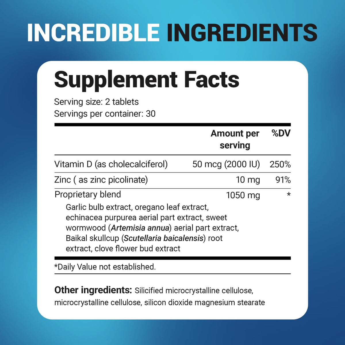 Dr. Berg Nutritionals Complément Alimentaire Echinacée avec étiquette