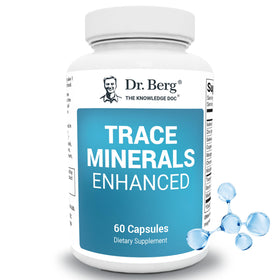 Dr. Berg Nutritionals complexe minéral 100 mg face du flacon