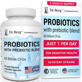 Dr. Berg Probiotique 60 capsules vue avant