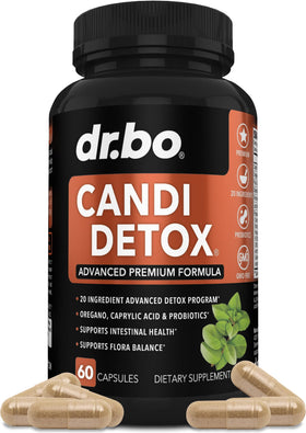 DR. BO Candi Cleanse 60 capsules en boîte