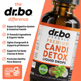 DR. BO Complément Alimentaire Oregano 91g - Ingrédients sur la table