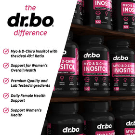 DR. BO Myo-Inositol & D-Chiro Inositol nutritional information