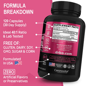 DR. BO Myo-Inositol & D-Chiro Inositol packaging details