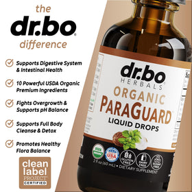 DR. BO ParaGuard Cleanse Liquide 60 ml avec compte-gouttes