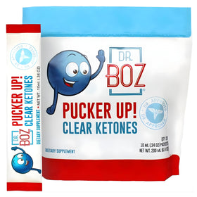 Dr. Boz Pucker UP Clear Ketones 20 sachets vue avant