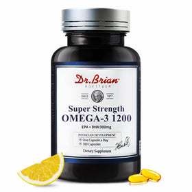 DR.BRIAN ROETTGER complément Omega 3 1200Mg sans odeur, vue avant