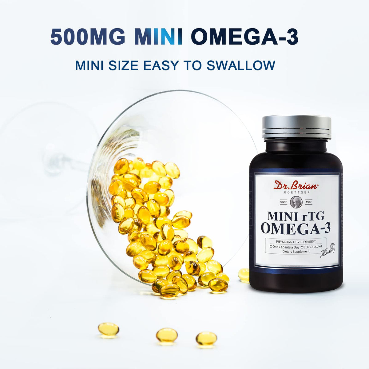 DR.BRIAN ROETTGER gélules Omega 3, présentation des gélules