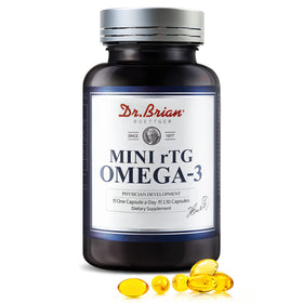 DR.BRIAN ROETTGER Huile de Poisson Omega 3 130 gélules, vue de l'emballage