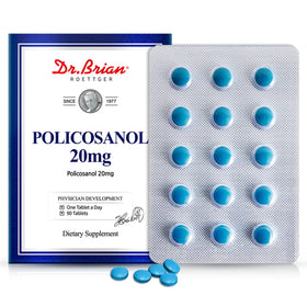 DR.BRIAN ROETTGER Policosanol 20mg boîte de 90 tablettes vue de face