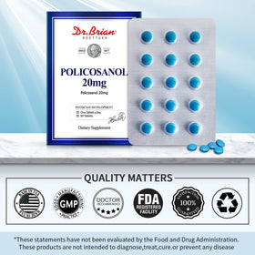 DR.BRIAN ROETTGER Policosanol 20mg vue du dessous de la boîte