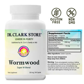 Dr Clark Store Mélange d'Armoise 330mg 100 gélules emballage