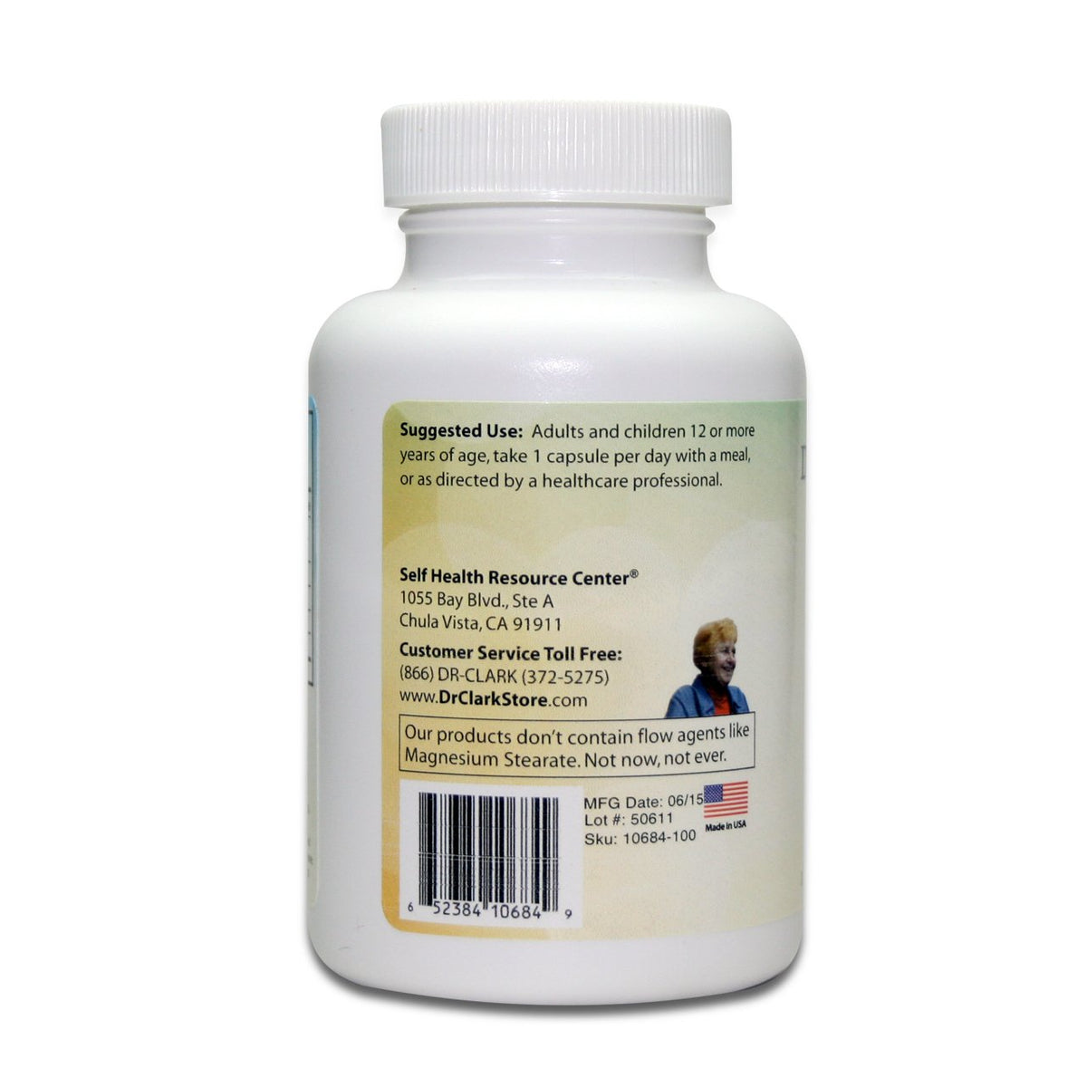 Dr Clark Store Raz-Caps 500mg gélules avec ingrédients