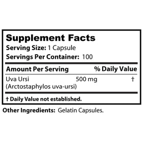 Dr Clark Store Uva Ursi 500 mg supplément emballage