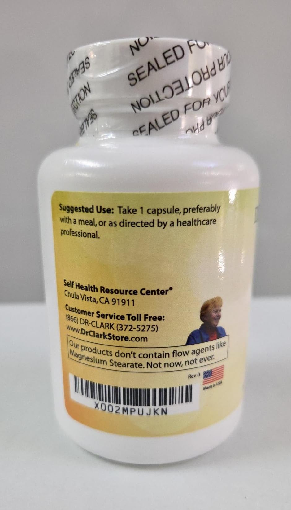 Dr Clark Zinc Bisglycinate 30 mg 100 capsules flacon fermé