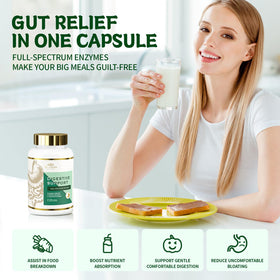 DR. CROWN Complément Alimentaire Multi-Enzymes dosage recommandé