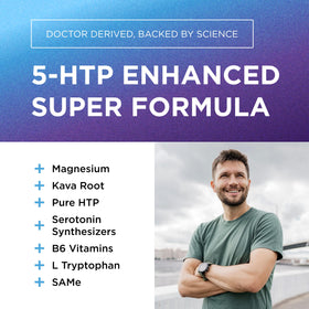 DR. EMIL NUTRITION 5-HTP Plus capsules avec étiquette visible