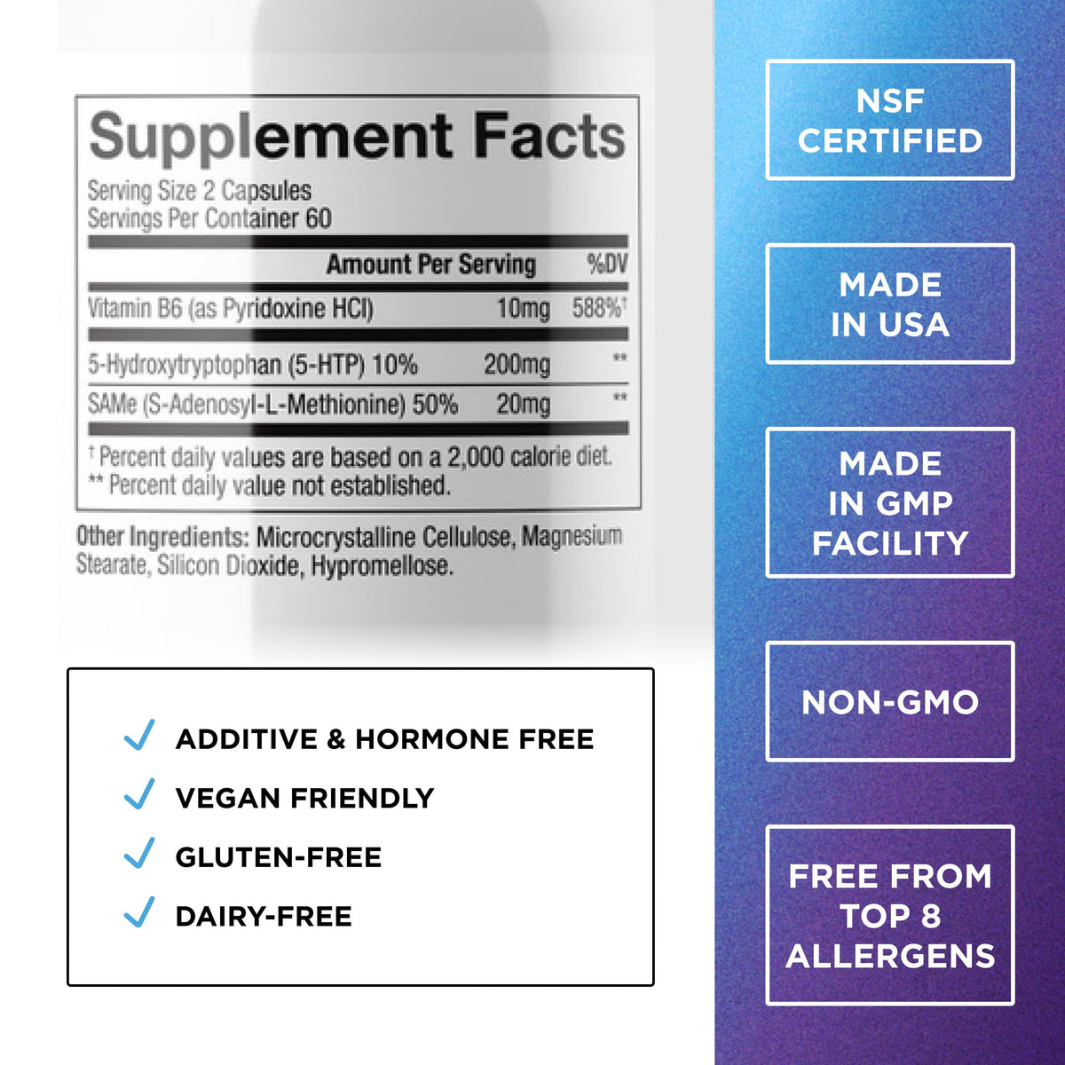 DR. EMIL NUTRITION 5-HTP Plus gélules en gros plan