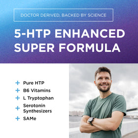 DR. EMIL NUTRITION 5-HTP Plus gélules sur une table