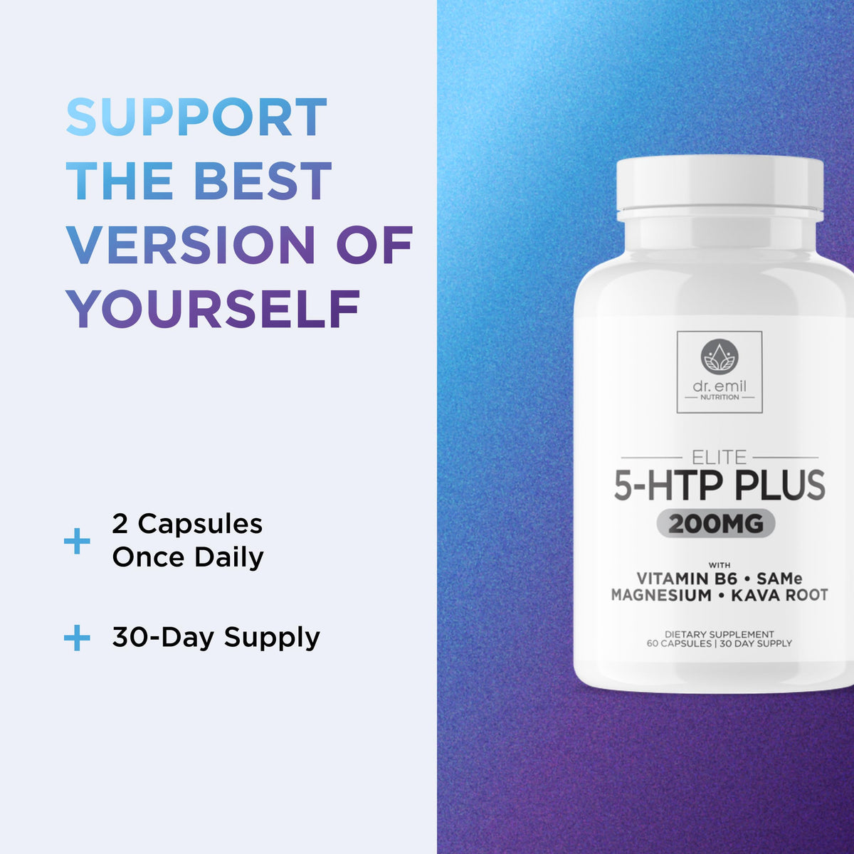 DR. EMIL NUTRITION 5-HTP Plus ingrédients naturels