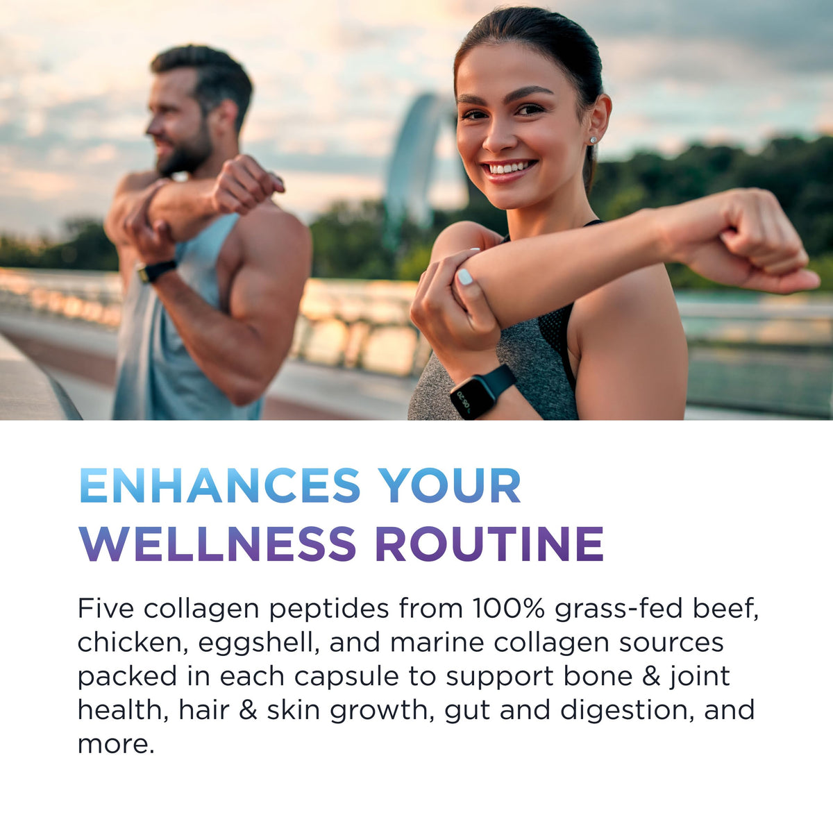 DR. EMIL NUTRITION Collagène Multi-Hydrolisé 180 Capsules - capsules en gros plan
