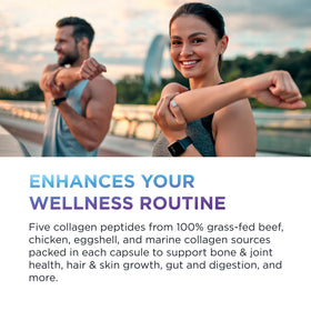 DR. EMIL NUTRITION Collagène Multi-Hydrolisé 180 Capsules - capsules en gros plan