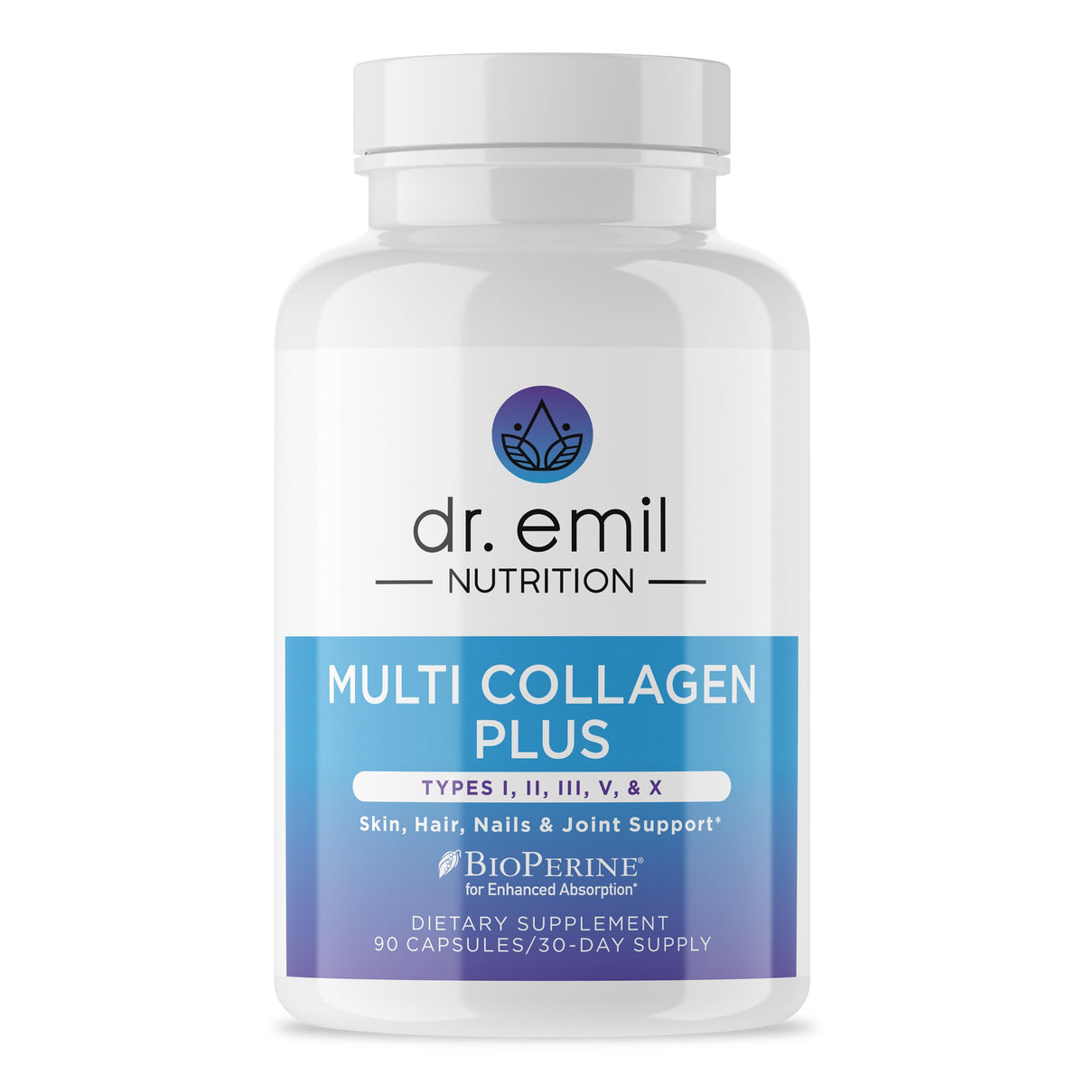 DR. EMIL NUTRITION Collagène Multi-Hydrolysé 90 Capsules vue avant