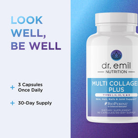DR. EMIL NUTRITION Collagène Multi-Hydrolysé avec des ingrédients naturels