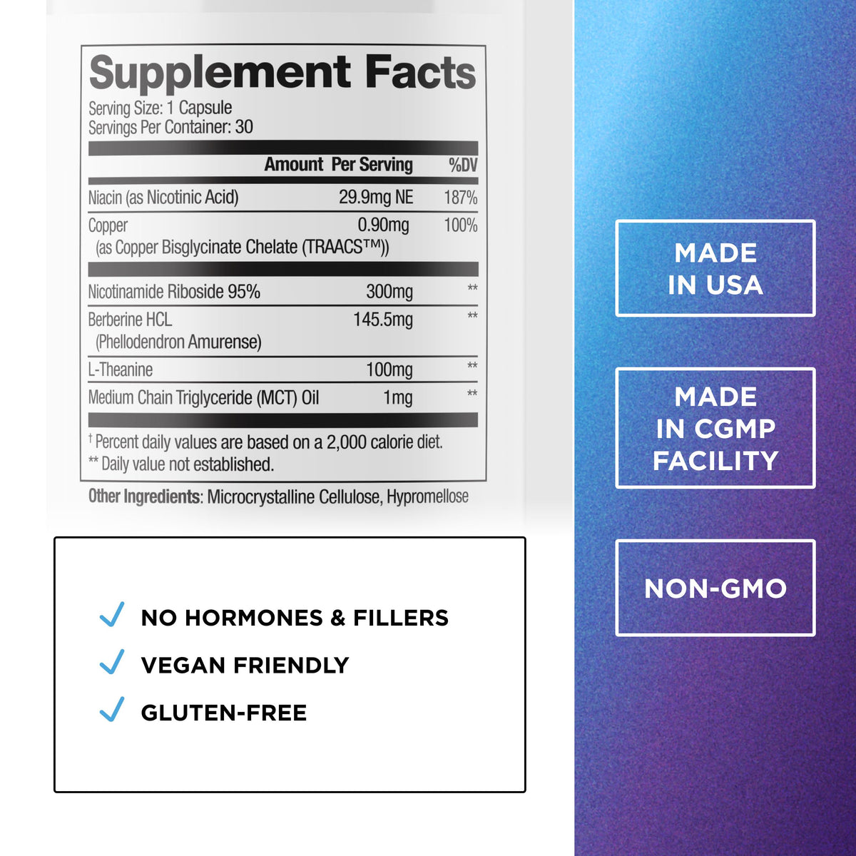 DR. EMIL NUTRITION Complément Alimentaire 30 Capsules avec étiquette