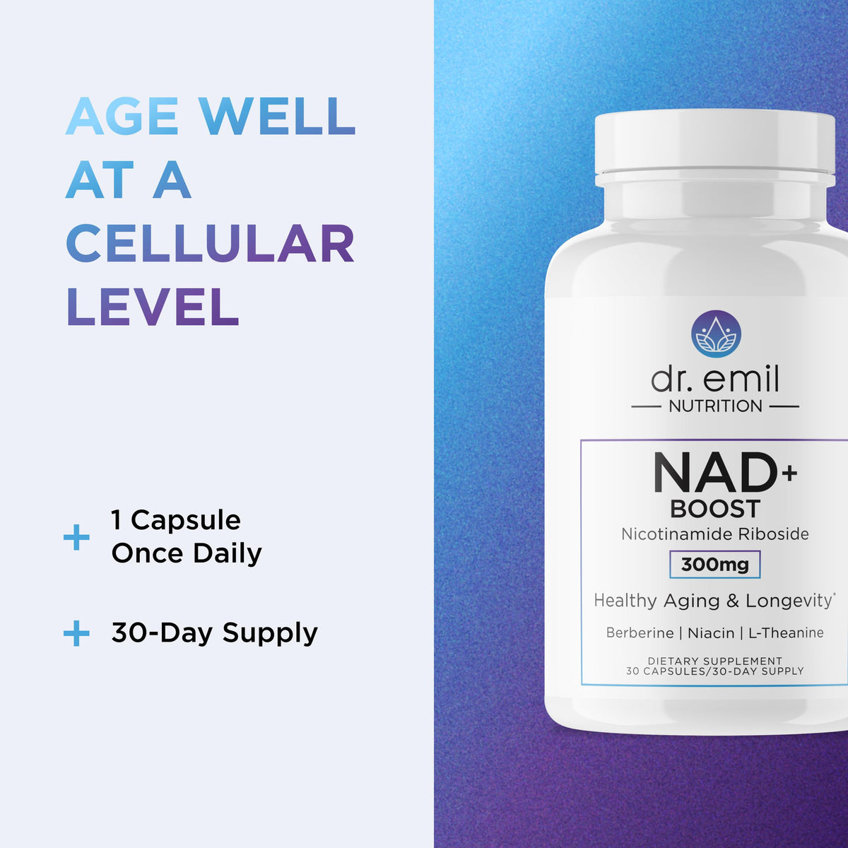 DR. EMIL NUTRITION Complément Alimentaire 30 Capsules avec ingrédients