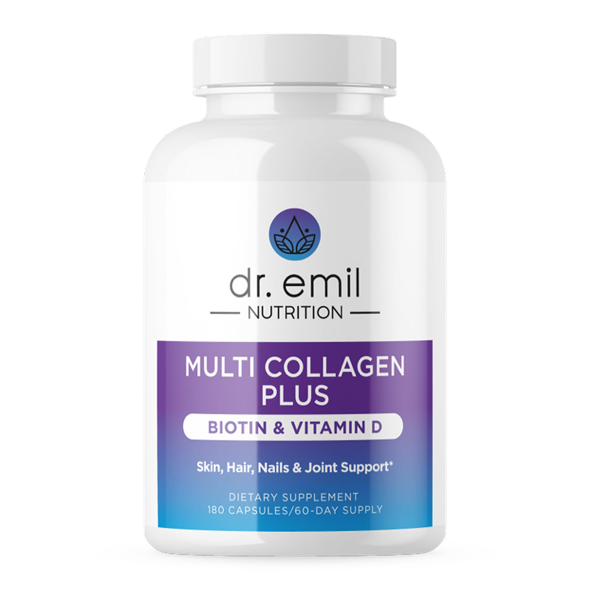 DR. EMIL NUTRITION Multi Collagène 180 capsules vue de devant