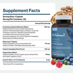Dr. Fuhrman complément alimentaire 120 capsules avec champignons bio