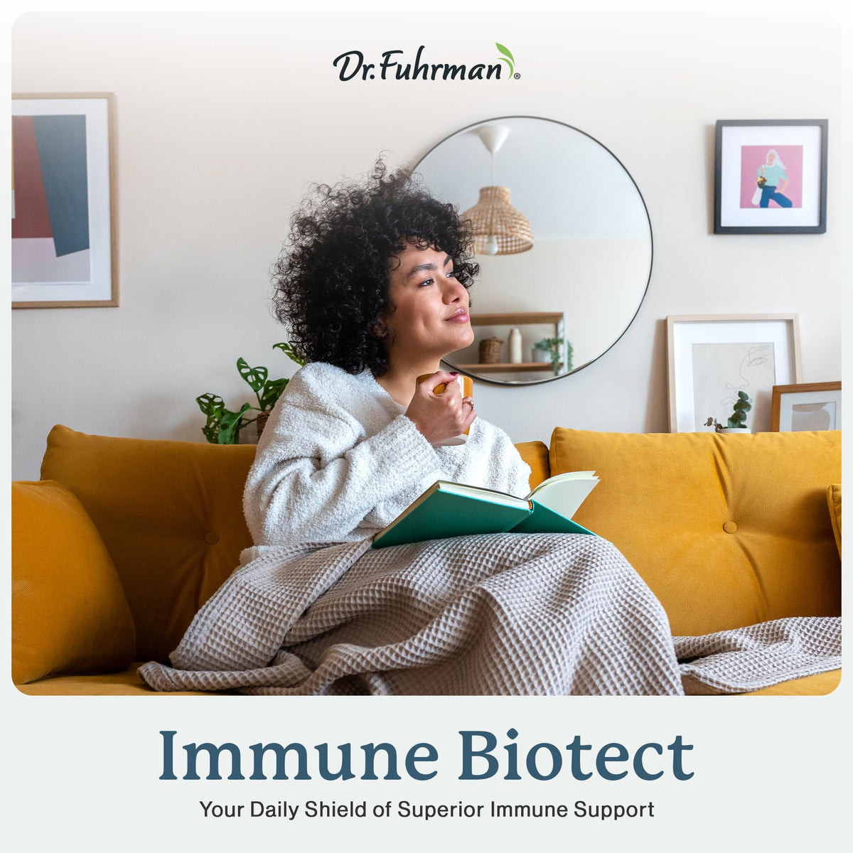Dr. Fuhrman complément alimentaire 120 capsules sur une table