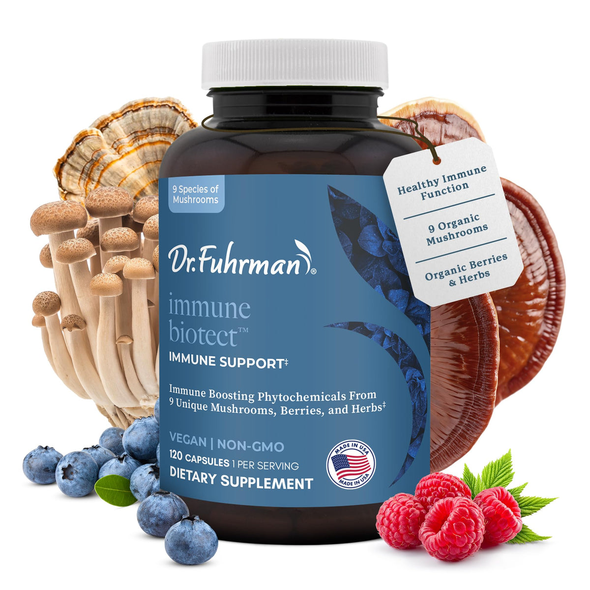 Dr. Fuhrman complément alimentaire 120 capsules vue avant
