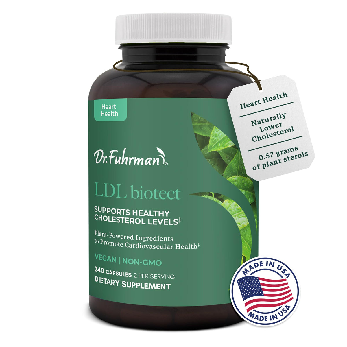 Dr. Fuhrman LDL Biotect Compléments Alimentaires 240 Capsules avec d'autres suppléments