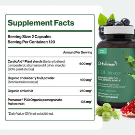 Dr. Fuhrman LDL Biotect Compléments Alimentaires 240 Capsules ouverte