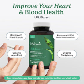 Dr. Fuhrman LDL Biotect Compléments Alimentaires 240 Capsules sur une table