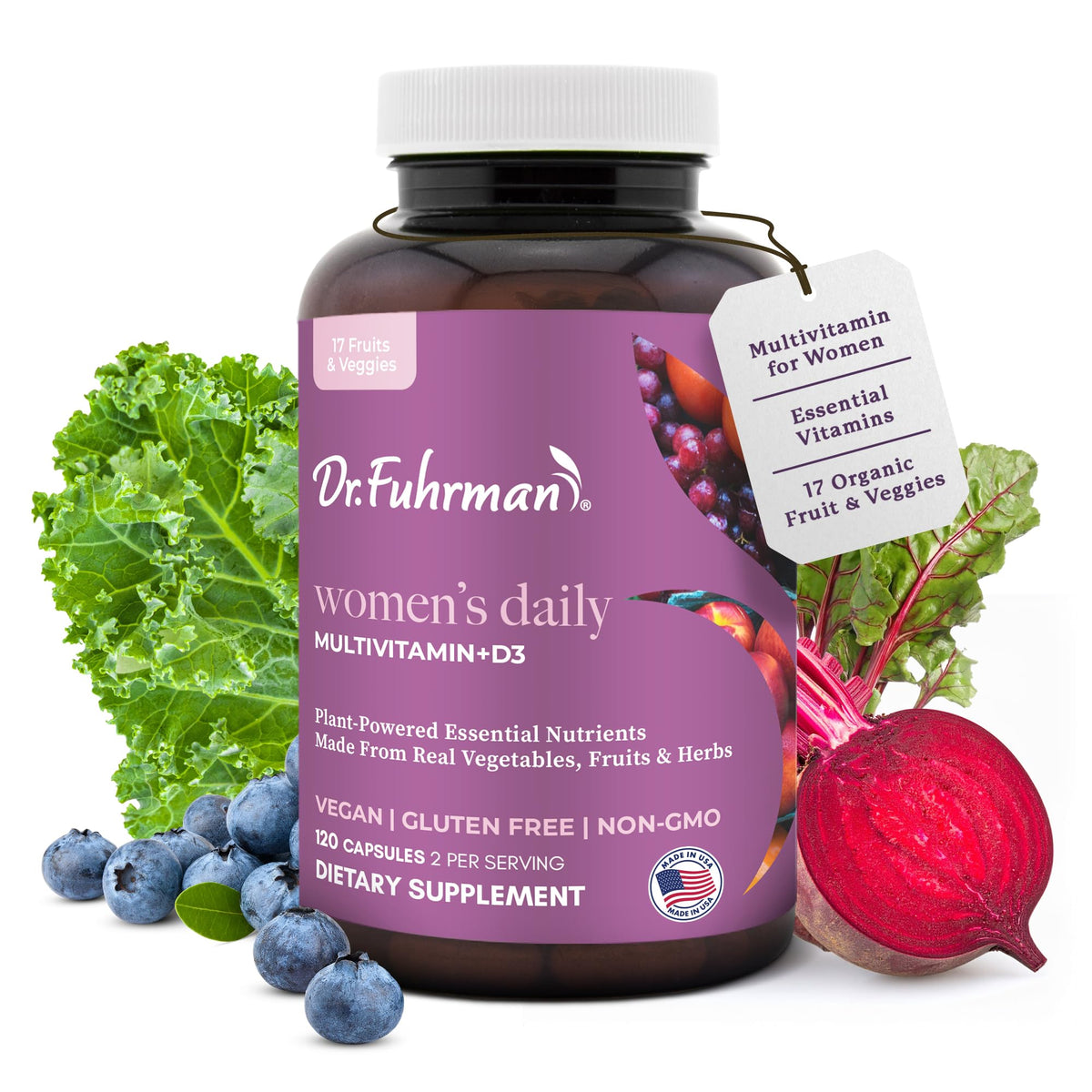 Dr. Fuhrman Multivitamine Femme 2 Mois boîte avant