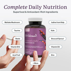 Dr. Fuhrman Multivitamine Femme 2 Mois ingrédients