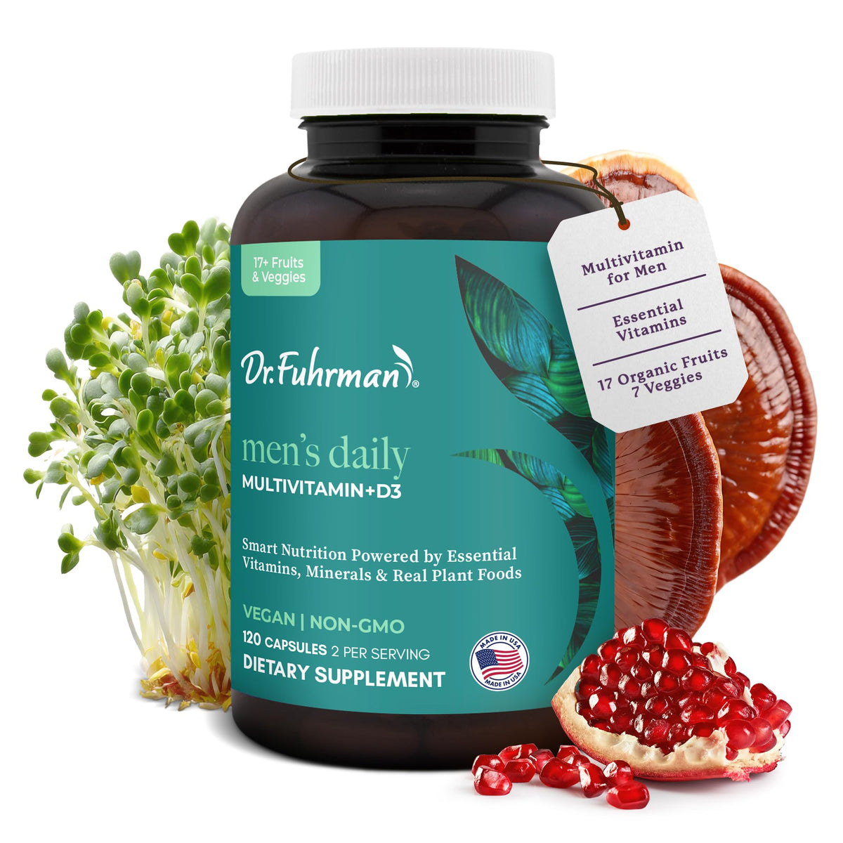 Dr. Fuhrman Multivitamine pour Hommes 2 Mois - vue avant