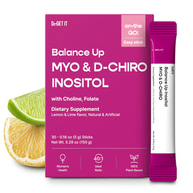 Dr.GET IT Balance Up Inositol 40:1 stick au citron vert, 30 portions
